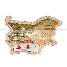 Дървен сувенир Боровец 0005 12-mdBO-0005