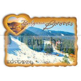 Магнитен сувенир Боровец - Сувенири от България