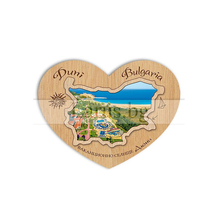 Магнитен сувенир Дюни MDF 12-mdDU-0008