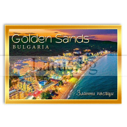 Магнитен сувенир Златни Пясъци MDF 12-mdGS-0033