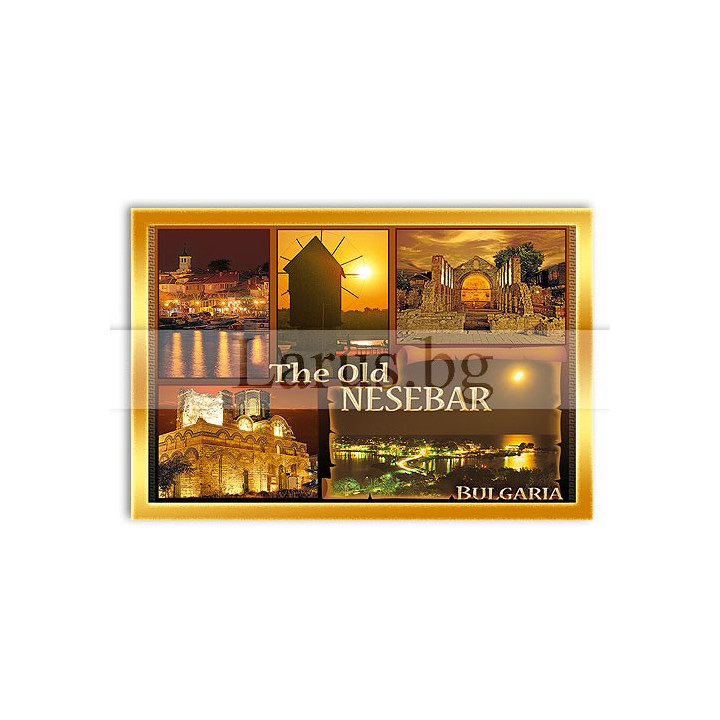 Магнитен сувенир Стария Несебър - България