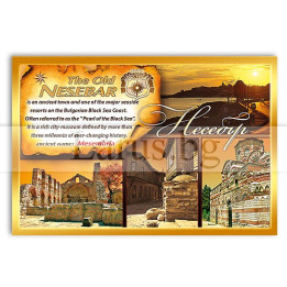 Магнитен сувенир Несебър 12-mdNE-0045