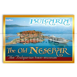 Магнитен сувенир Несебър - Старият град