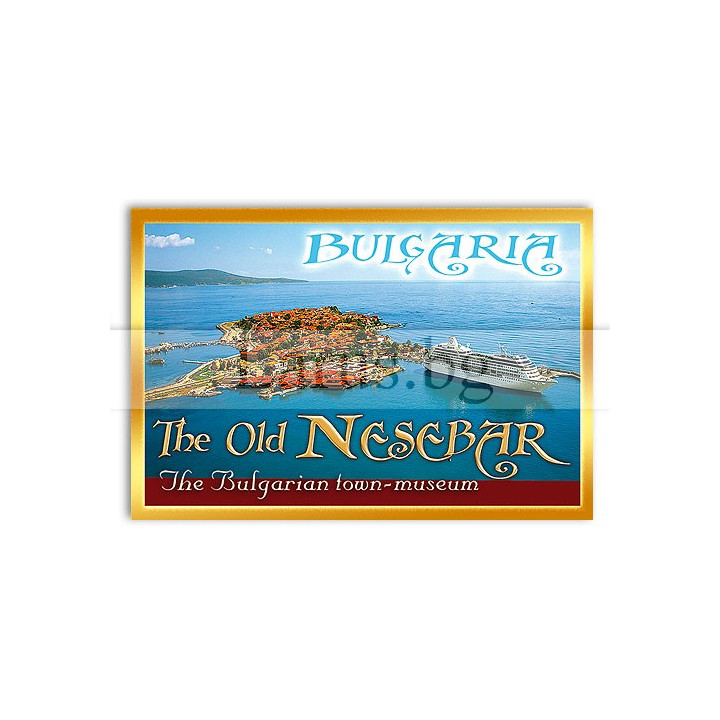 Магнитен сувенир Несебър - Старият град