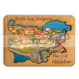 Магнитен сувенир Несебър 12-mdNE-0055