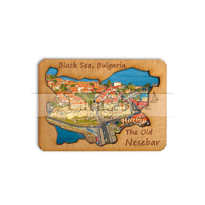 Магнитен сувенир Несебър 12-mdNE-0055