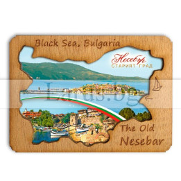 Магнитен сувенир Несебър 12-mdNE-0057