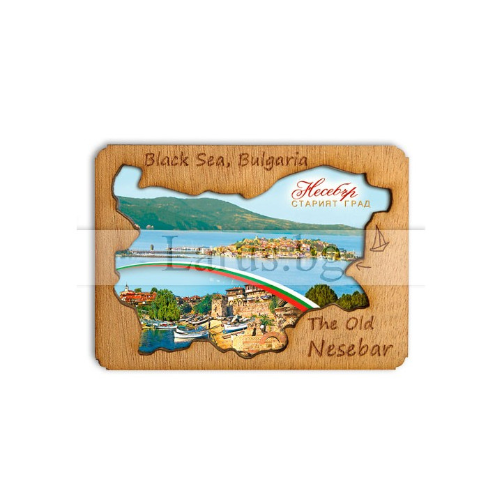 Магнитен сувенир Несебър 12-mdNE-0057