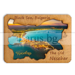 Магнитен сувенир Несебър 12-mdNE-0058