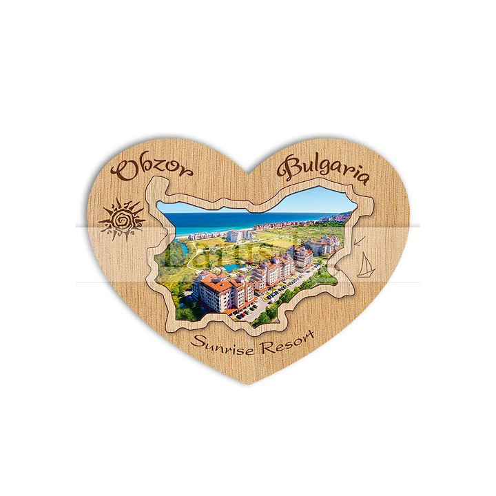 Магнитен сувенир Обзор MDF 12-mdOB-0038