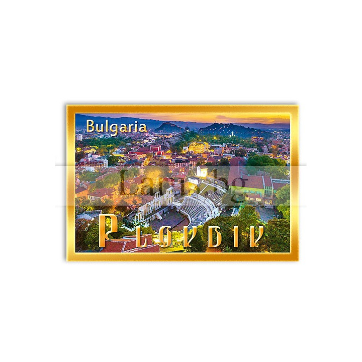 Дървен сувенир Пловдив 0005 12-mdPL-0005