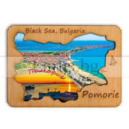 Магнитен сувенир Поморие 12-mdPO-0030