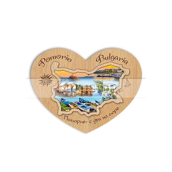 Магнитен сувенир Поморие 12-mdPO-0035