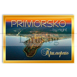 Магнитен сувенир Приморско фотокарта 12-mdPR-0024