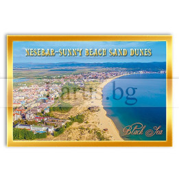 Магнитен сувенир Слънчев бряг и Несебър - 12-mdSB-0035