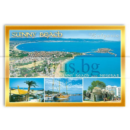 Магнитен сувенир Слънчев бряг и Несебър - Сувенири от България