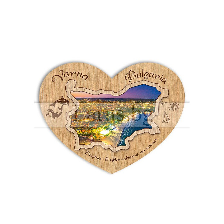 Магнитен сувенир Св. Влас 12-mdVL-0018