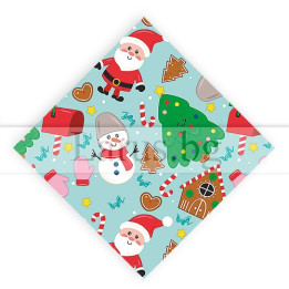 Коледна опаковъчна хартия 14-PG-0083 | Празничен дизайн