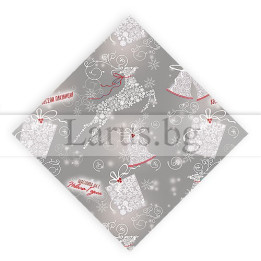 Коледна опаковъчна хартия 14-PG-0085 | Празнична хартия за подаръци