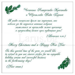 Корпоративно новогодишно пожелание VO 13 - Бизнес поздрави