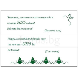 Новогодишно вътрешно оформление 2025 - VO 18