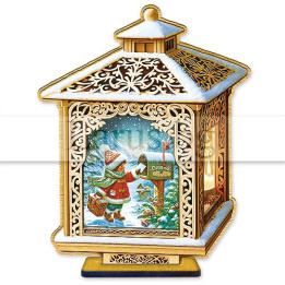 Новогодишен 3D Сувенир 0123 15-NSF-0123